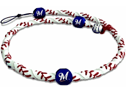 Milwaukee Brewers Frozen Rope Necklace