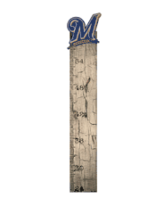 Milwaukee Brewers Growth Chart Sign 6x36