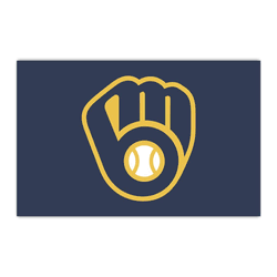 Milwaukee Brewers HiDef Rookie Mat - 18in. X 30in.