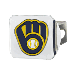 Milwaukee Brewers Hitch Cover - 3D Color Emblem