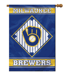 Milwaukee Brewers House Banner 28" x 40" 1- Sided
