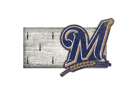 Milwaukee Brewers Key Holder 6x12