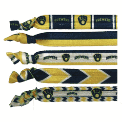 Milwaukee Brewers Knotted Hair Tie