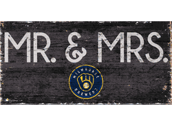 Milwaukee Brewers Mr. & Mrs. Sign