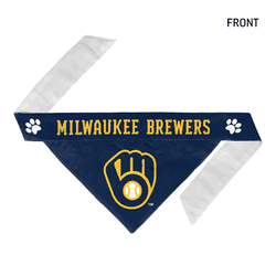 Milwaukee Brewers Pet Bandana  - Small