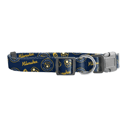 Milwaukee Brewers Pet Team Collar  - Medium