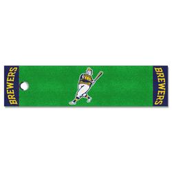 Milwaukee Brewers Putting Green Mat - 1.5ft. x 6ft.