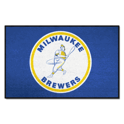 Milwaukee Brewers Starter Mat Accent Rug - 19in. x 30in.1970