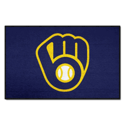 Milwaukee Brewers Starter Mat Accent Rug - 19in. x 30in.