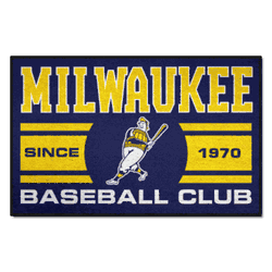 Milwaukee Brewers Starter Mat Accent Rug - 19in. x 30in.