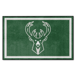 Milwaukee Bucks 4ft. x 6ft. Plush Area Rug