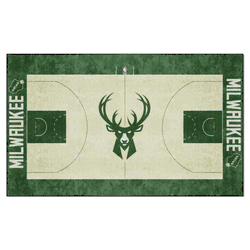 Milwaukee Bucks 6 ft. x 10 ft. Plush Area Rug
