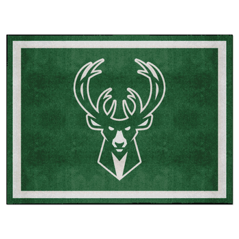 Milwaukee Bucks 8ft. x 10 ft. Plush Area Rug