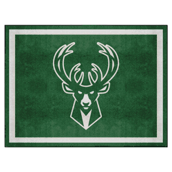 Milwaukee Bucks 8ft. x 10 ft. Plush Area Rug