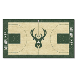 Milwaukee Bucks Court Runner Rug - 24in. x 44in.