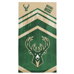 Milwaukee Bucks NBA Shatter Microfiber Beach Towel 30x60 inches