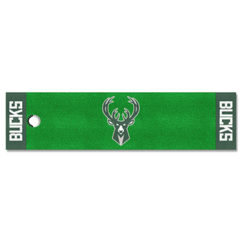 Milwaukee Bucks Putting Green Mat - 1.5ft. x 6ft.
