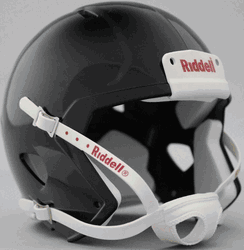 Mini Speed Football Helmet SHELL Black/White parts