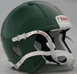 Mini Speed Football Helmet SHELL Kelly Green