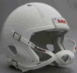 Mini Speed Football Helmet SHELL White