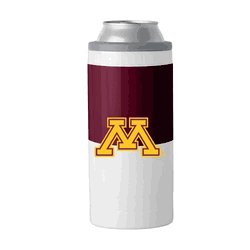Minnesota Golden Gophers 12oz Colorblock Slim Can Coolie