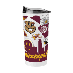 Minnesota Golden Gophers 20oz Native Powder Coat Tumbler