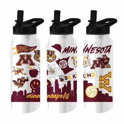 Minnesota Golden Gophers 34oz Native Quencher Bottle
