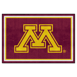 Minnesota Golden Gophers 5ft. x 8 ft. Plush Area Rug