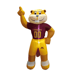 Minnesota Golden Gophers 7ft Mascot Yard Inflatable