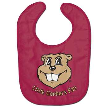 Minnesota Golden Gophers Baby Bib All Pro
