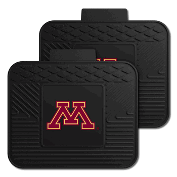 Minnesota Golden Gophers Back Seat Car Utility Mats - 2 Piece Set