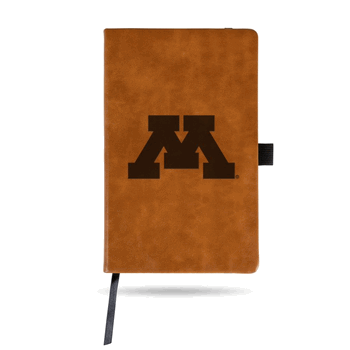 Minnesota Golden Gophers Brown - Primary Laser Engraved Small Notepad