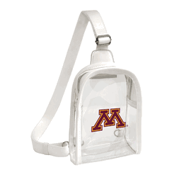 Minnesota Golden Gophers Clear Mini Sling Stadium Bag