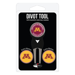 Minnesota Golden Gophers Divot Tool Pack - Signature tool w/ 3 markers