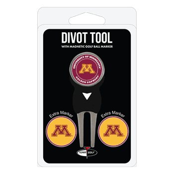 Minnesota Golden Gophers Divot Tool Pack - Signature tool w/ 3 markers