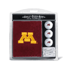 Minnesota Golden Gophers Embroidered Towel Golf Gift Set