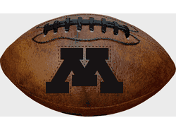 Minnesota Golden Gophers Football - Vintage Throwback - 9 Inches