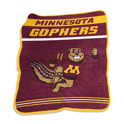 Minnesota Golden Gophers Gameday Raschel Throw