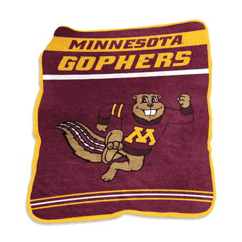 Minnesota Golden Gophers Gameday Raschel Throw