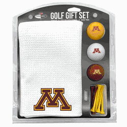 Minnesota Golden Gophers Microfiber Towel Gift Set - 16 x 40 (White)