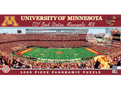 Minnesota Golden Gophers NCAA 1000pc Panoramic Puzzle - Daytime
