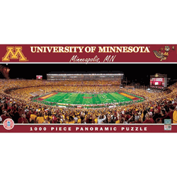 Minnesota Golden Gophers NCAA 1000pc Panoramic Puzzle - Daytime