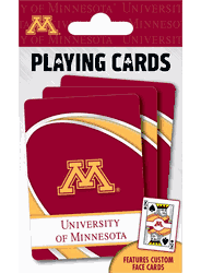 Minnesota Golden Gophers NCAA Playing Cards