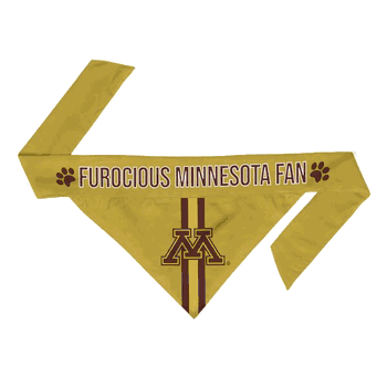 Minnesota Golden Gophers Pet Bandana Xtra Small