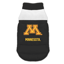 Minnesota Golden Gophers Pet Parka Puff Vest Extra Small