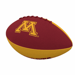 Minnesota Golden Gophers Pinwheel Junior Size Rubber Football