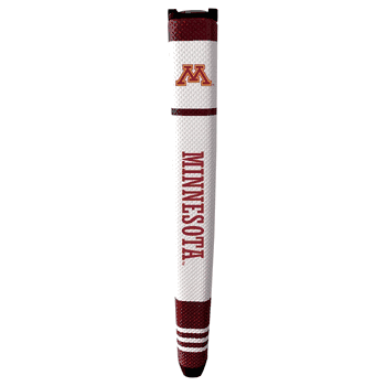 Minnesota Golden Gophers Putter Grip (White with colored stripes)
