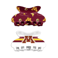 Minnesota Golden Gophers Team Hair Claw Set