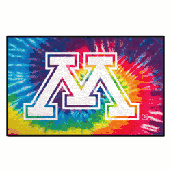 Minnesota Golden Gophers Tie Dye Starter Mat Accent Rug - 19in. x 30in.
