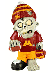 Minnesota Golden Gophers Zombie Figurine - Thematic w/Football CO